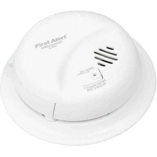 BRK CO5120BN Carbon Monoxide Alarm - Detects CO Hazard - 120V Wire-in with Battery Backup - Interconnectable - Cheap-Us