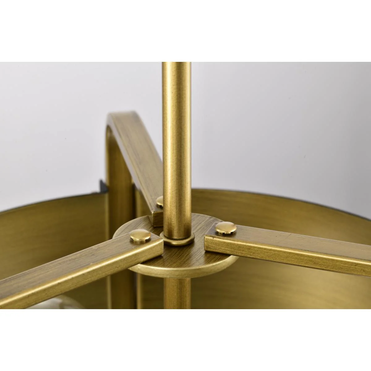 60-7842 ALTOS 3 LIGHT SMALL PENDANT Altos 3 Light Small Pendant; Matte Black and Natural Brass Finish - Cheap-Us
