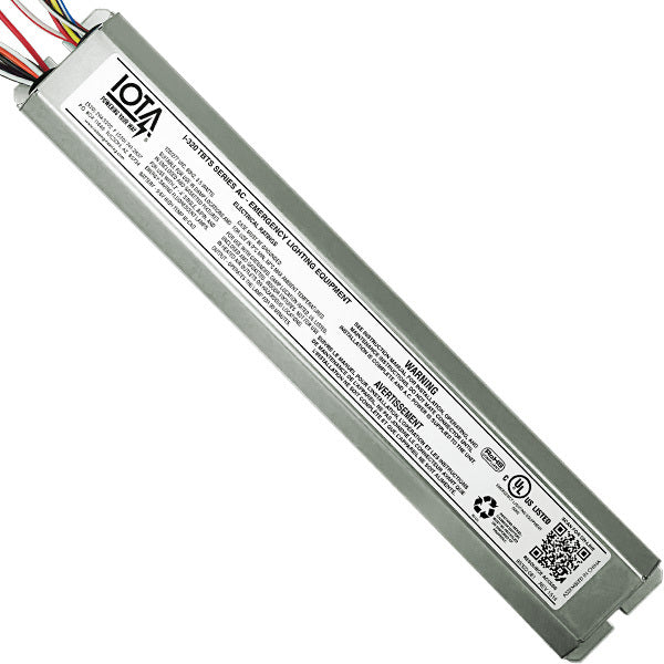 Iota I-320 - Emergency Backup Ballast Reduced Profile - 90 min. - Operates Most 2 ft. to 8 ft. single, Bi-Pin, T8 and T12, HO or VHO and 14 to 54 Watt 2 ft. to 4 ft. T5 lamps - 120/277 Volt - Cheap-Us