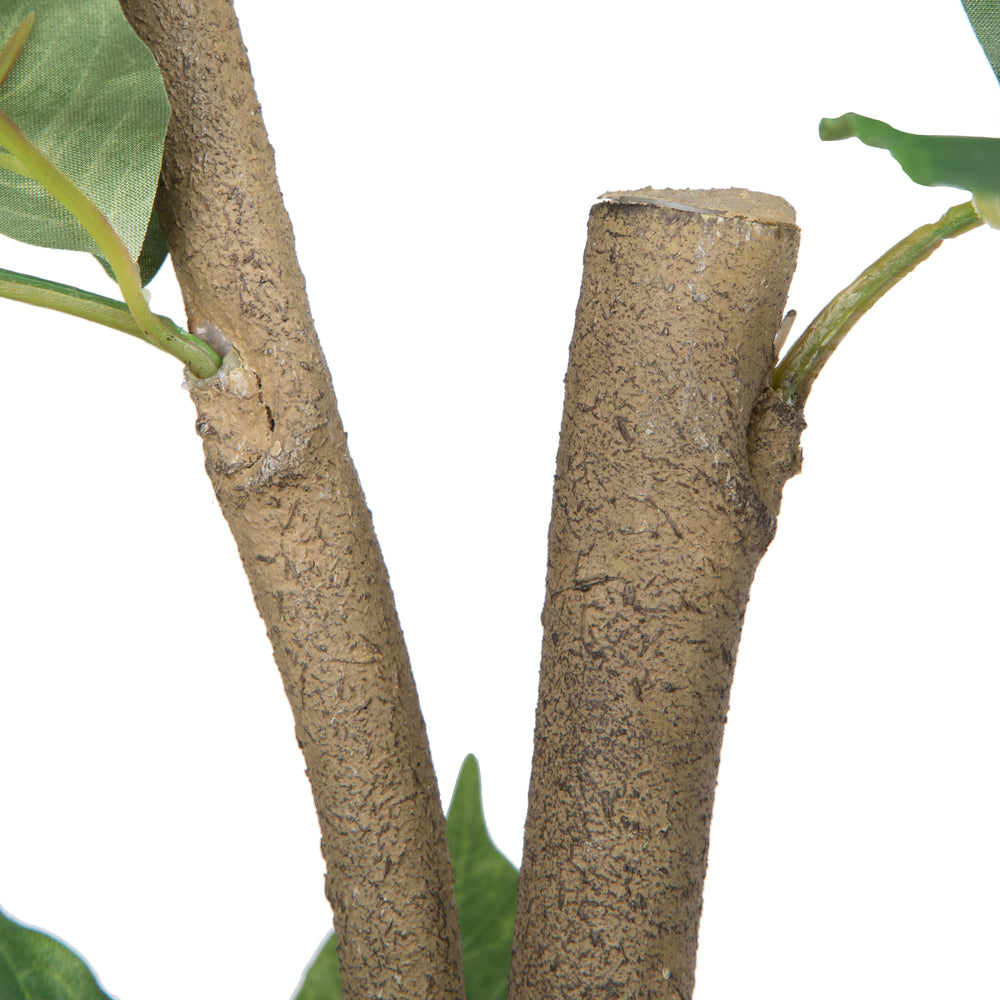 Vickerman 6' Potted Artificial Green Nandina Tree. - Cheap-Us