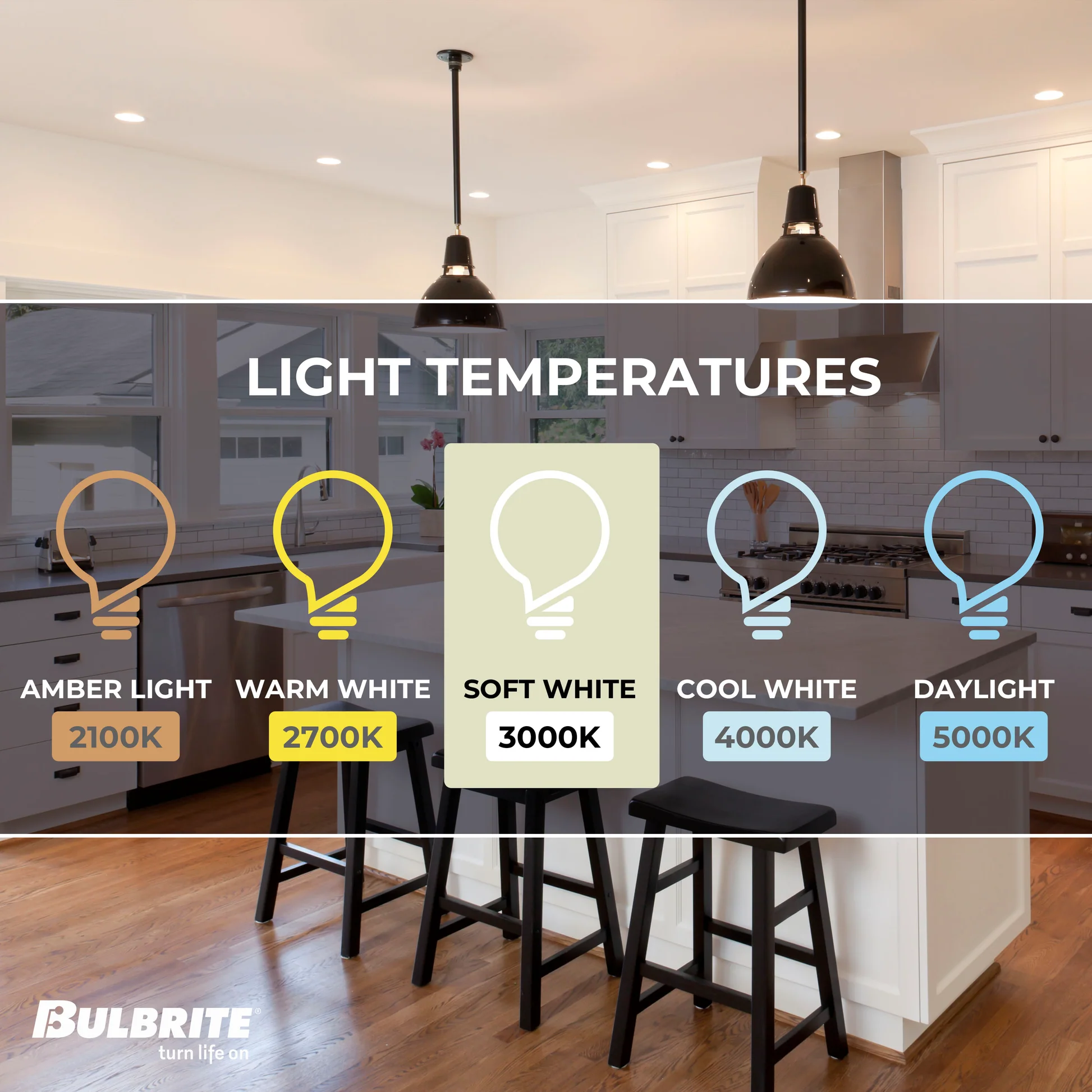 BULBRITE 8W LED BR30 3000K E26 120V-4PK - Cheap-Us
