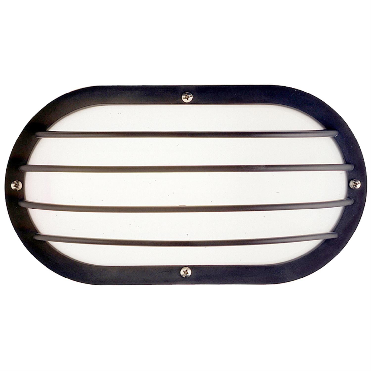 Sunlite Decorative Outdoor Eurostyle Oblong Linear Fixture, Black Finish, Frosteded Lens - Cheap-Us