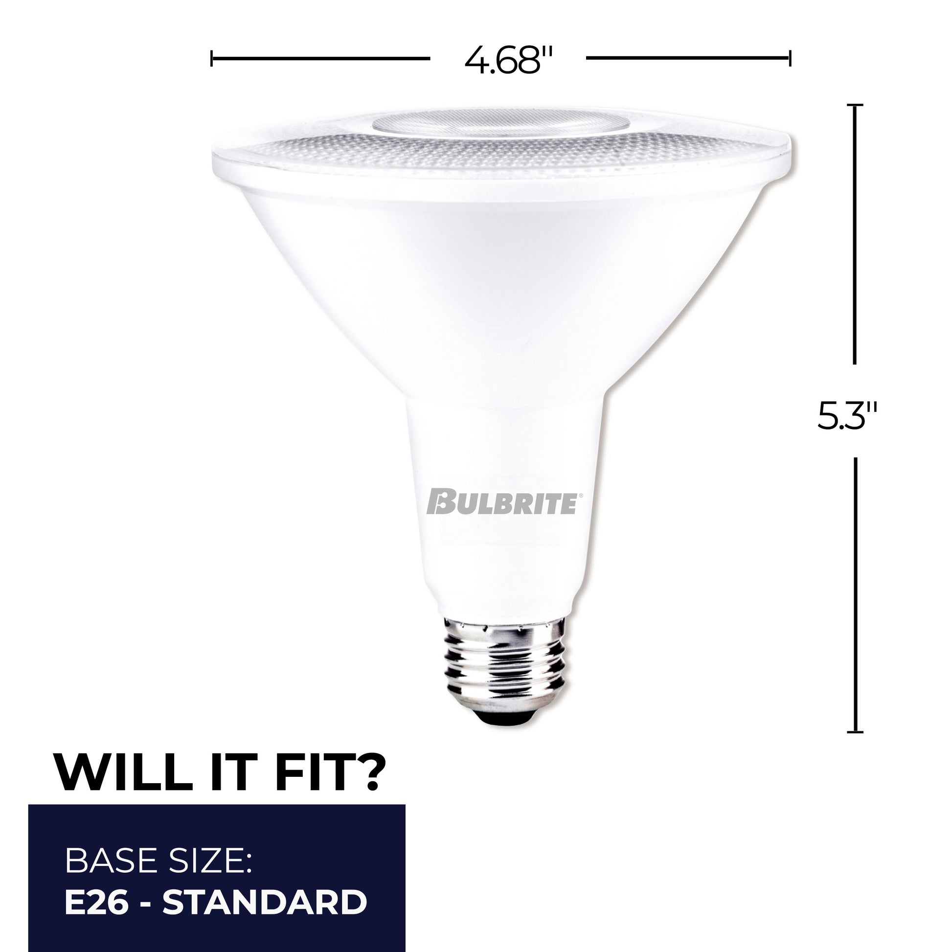 15W LED PAR38 4000K 80CRI BASICS FLOOD WET DIMMABLE-4PK - Cheap-Us