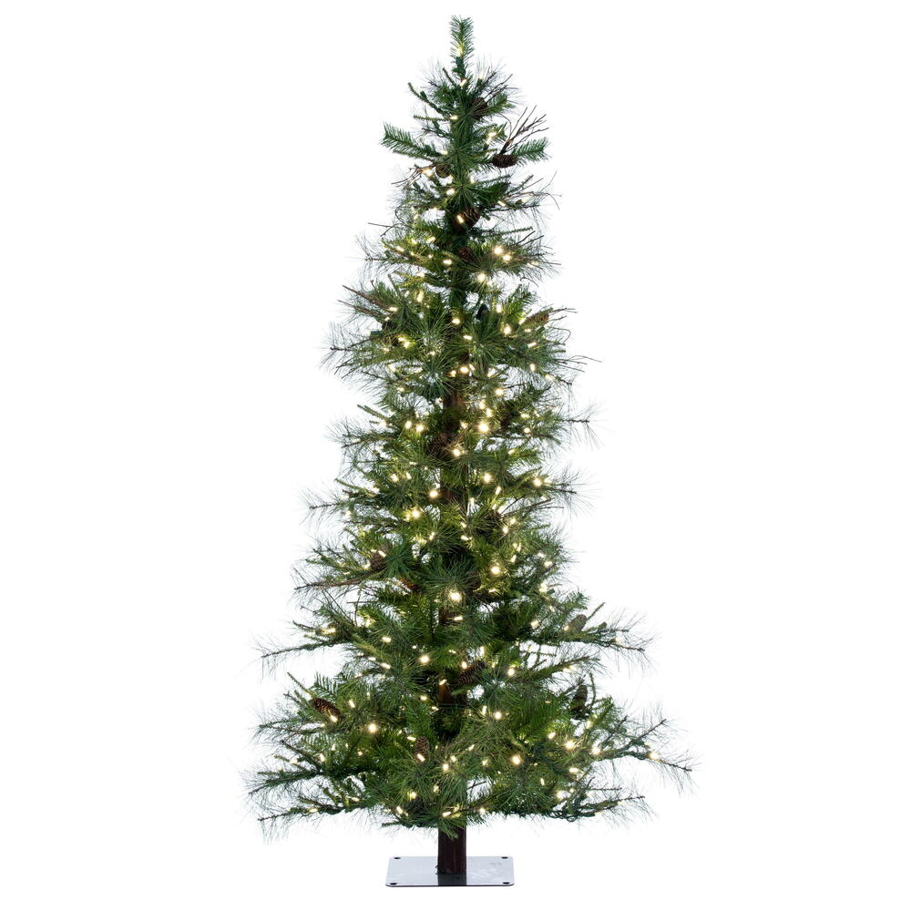 Vickerman 6' Ashland Artificial Christmas Tree Warm White Dura-lit LED Lights - Cheap-Us