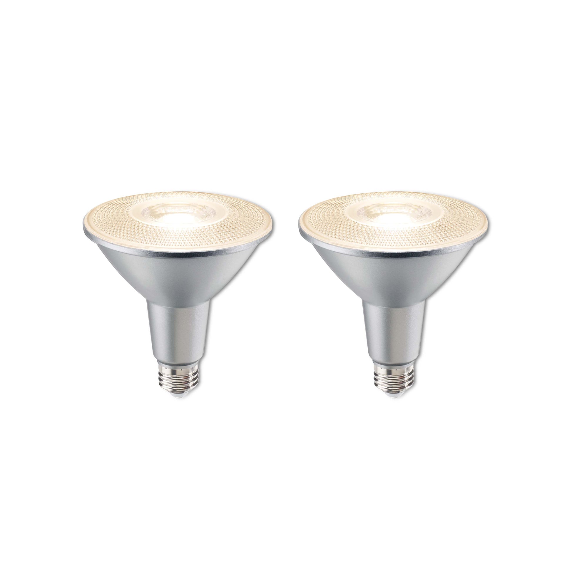 Bulbrite Pack of (2) 15 Watt Dimmable Flood PAR38 Medium (E26) LED Bulb - 1200 Lumens, 2700K, and 90 CRI - Cheap-Us