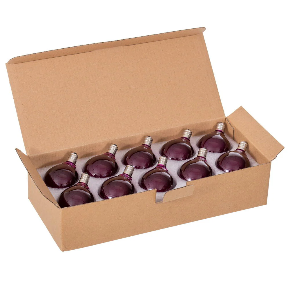 Vickerman Purple LED G50-E12 Filament Glass Replacement Bulbs 10/Box - Cheap-Us