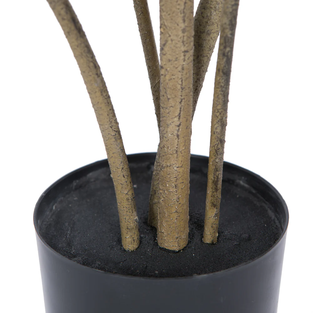 Vickerman 4' Artificial Green Potted Cotinus Coggygria Tree. - Cheap-Us