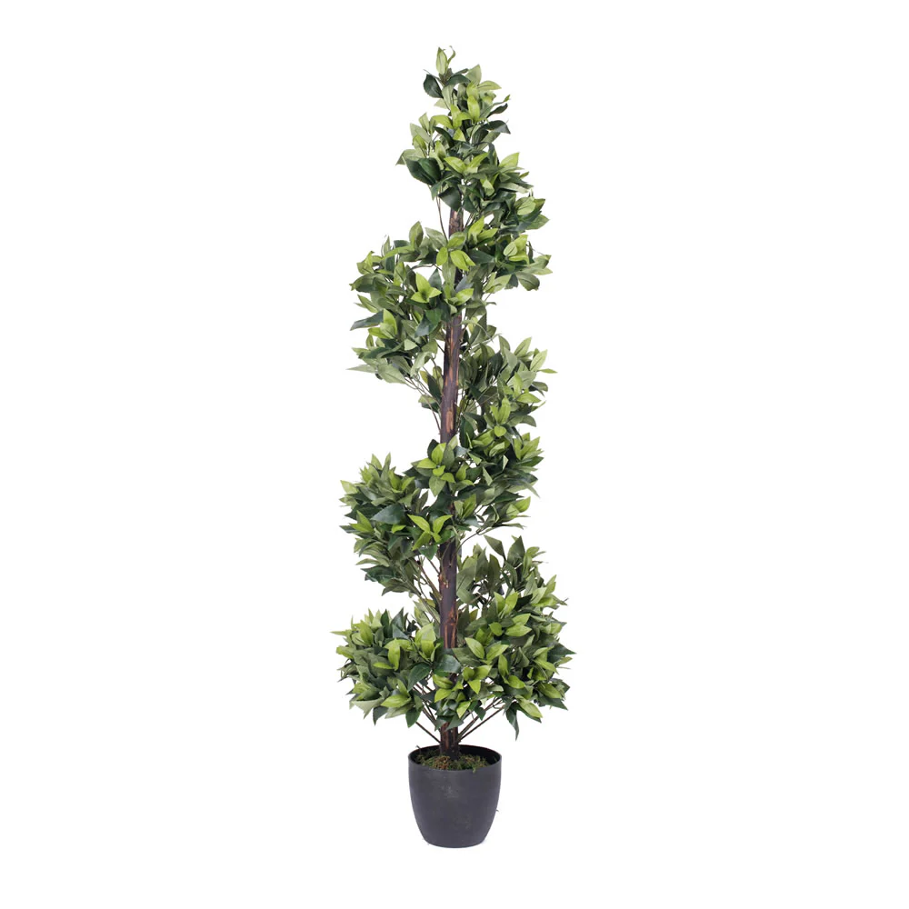 Vickerman 5' Artificial Spiral Bay Tree. - Cheap-Us