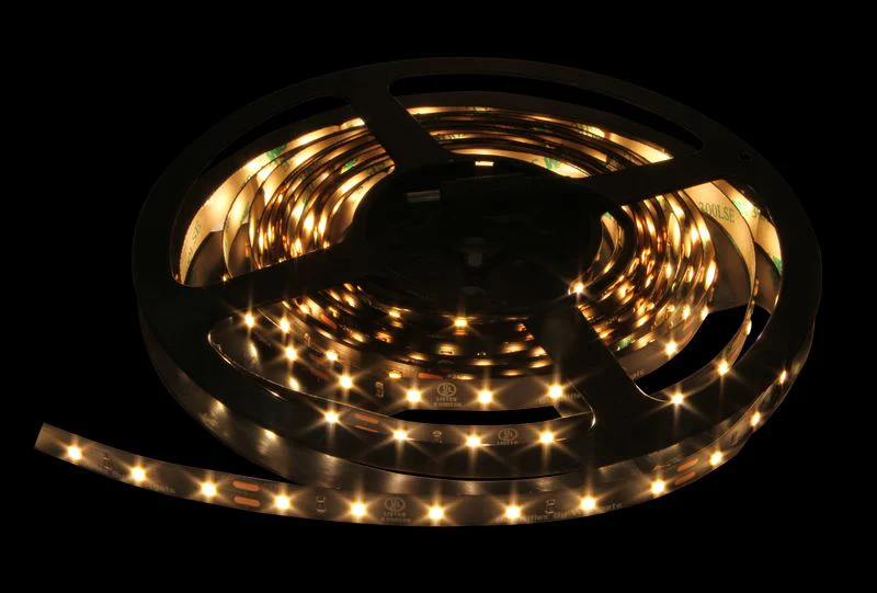 Westgate  UL Listed LED Ribbon 2835 60LED 2700K IP20 CRI>90. 24V 14.4W/M 10MM PCB LED Strip 310 Lumens/Ft 4.4W/Ft,  Blk, Ribbon Lighting , 4.4W/Ft, 310 Lumens/Ft, 2700K, Black Finish, Dimmable Using Magnetic Driver - Cheap-Us