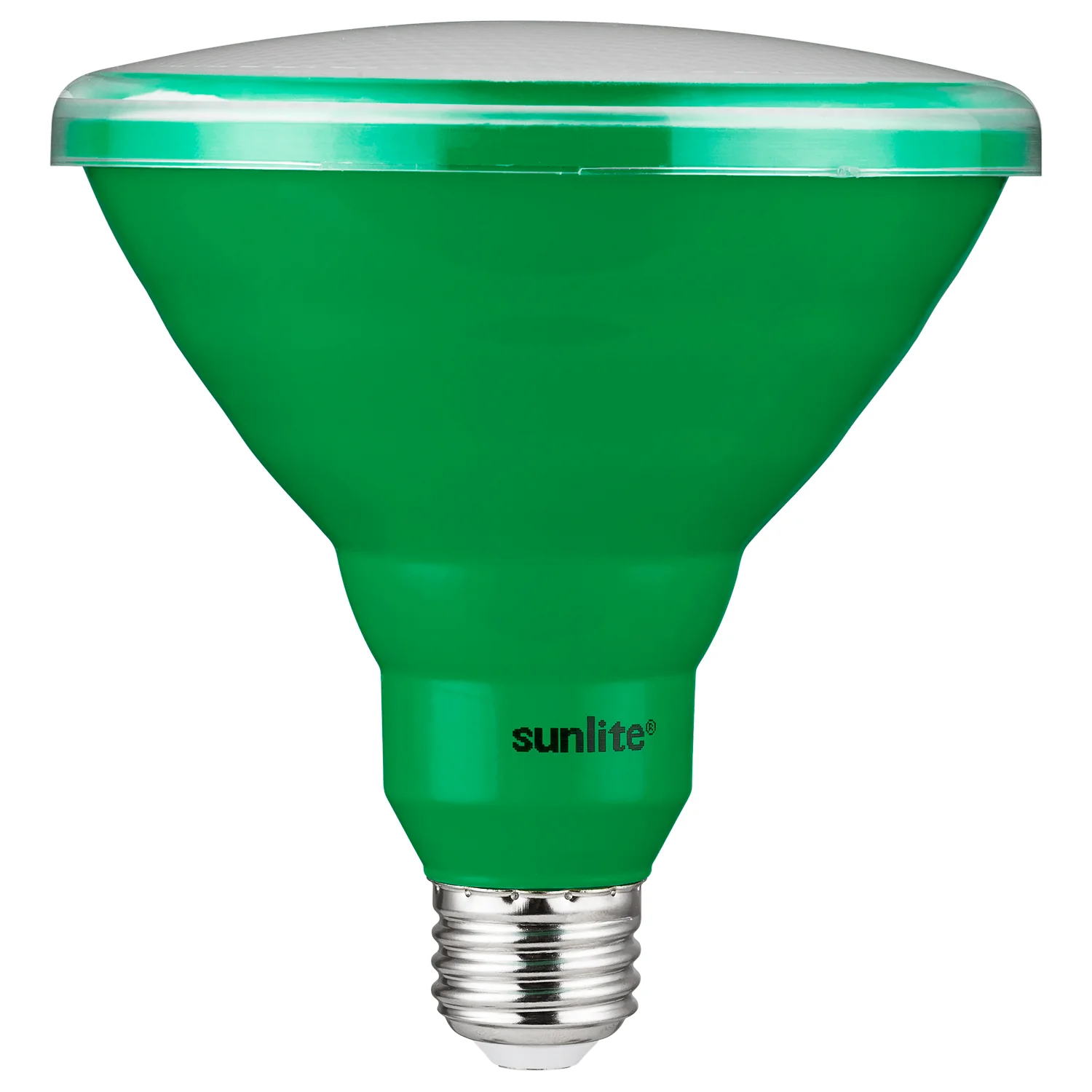 Sunlite 81478 LED PAR38 Colored Recessed Light Bulb, 15 watt (75W Equivalent), Medium (E26) Base, Floodlight, ETL Listed, Green, 1 pack - Cheap-Us