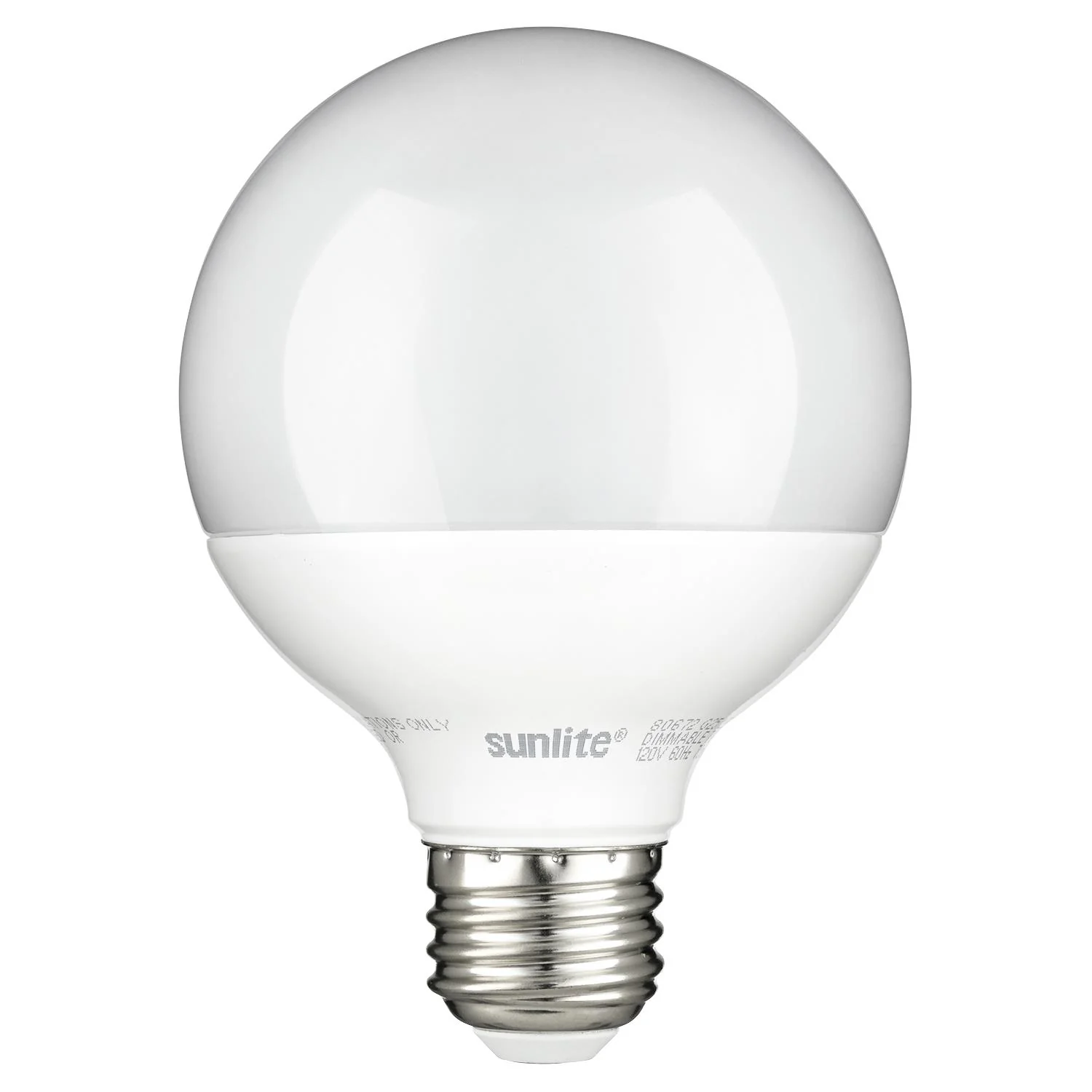 Sunlite LED 90 CRI G25 Globe Light Bulb, 7 Watts (50W Equivalent), Dimmable, Medium Base (E26), 500 Lumen, Energy Star, ETL Listed, Frost Finish, 30K - Warm White 6 Pack - Cheap-Us