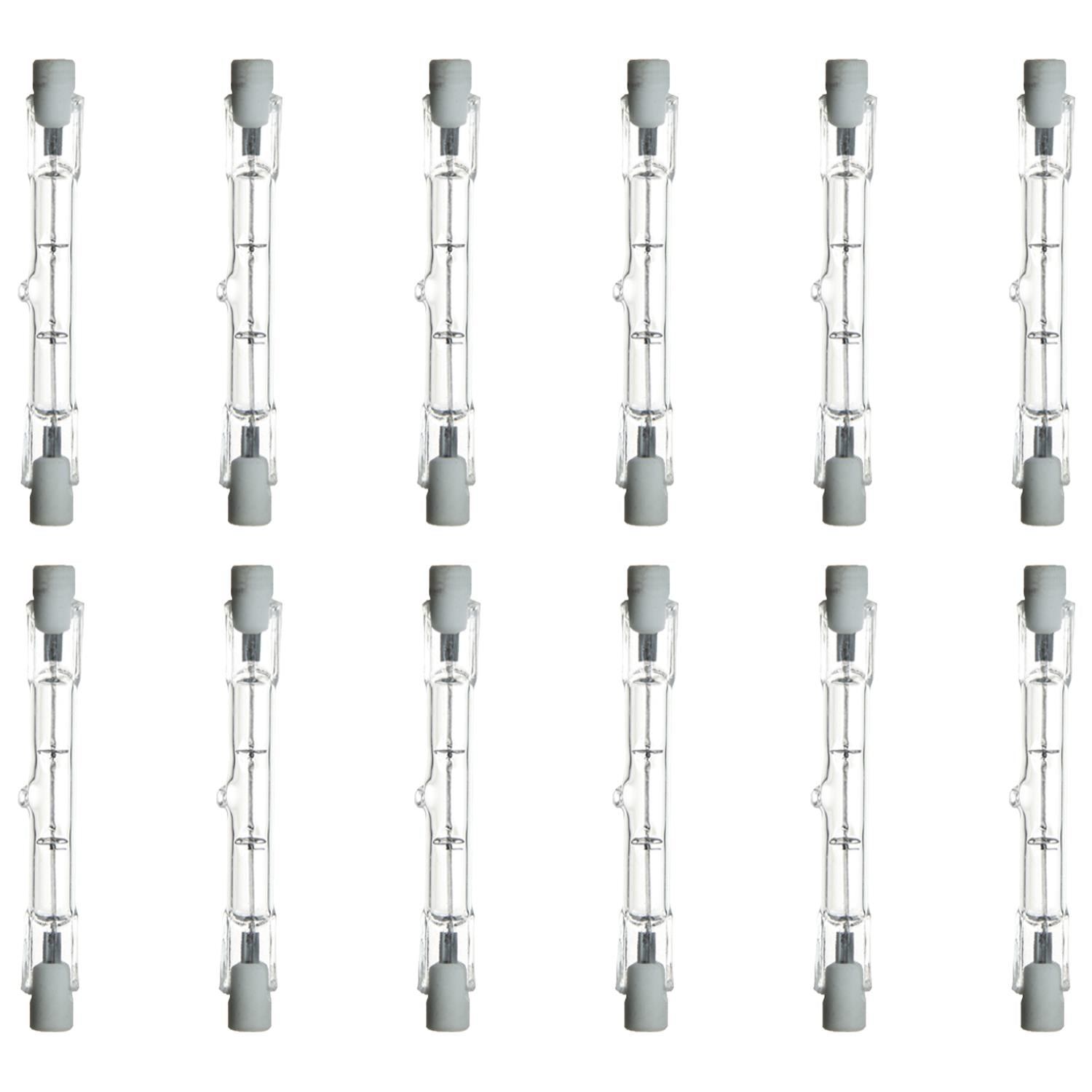 Sunlite 75 Watt, Double Ended T3, RSC Base, Clear - Cheap-Us