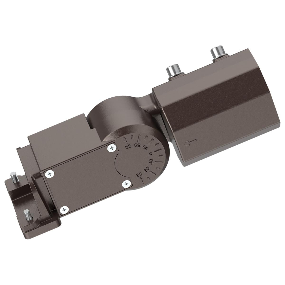 Satco Nuvo Area Light Acessories; PIR Sensor/Microwave Sensor; Slipfitter/Fixed Arm Mount With Sensor Knockouts - Cheap-Us