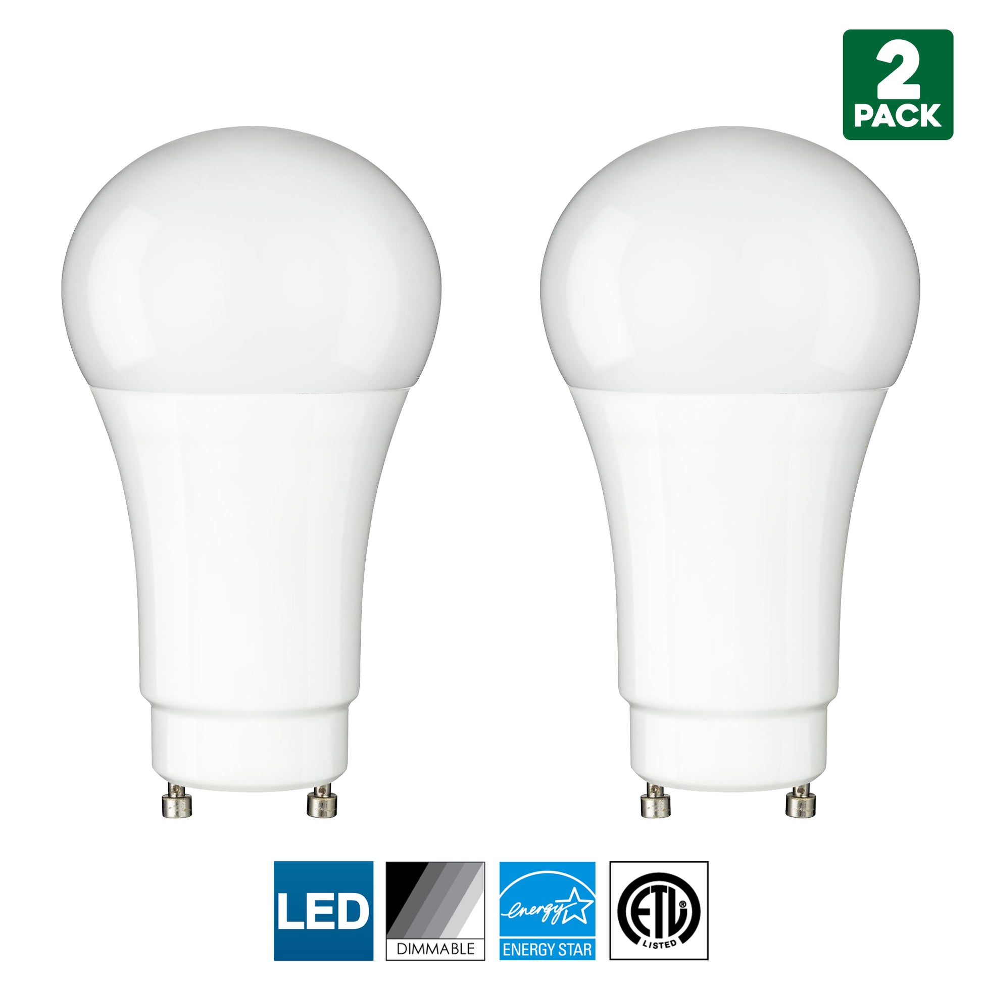 Sunlite GU24 Base LED Bulb, Dimmable, 10 Watt (60 W Equivalent), CFL Replacement, 5000K Super White, 800 Lumens, 15000 Hour Life Span - Cheap-Us