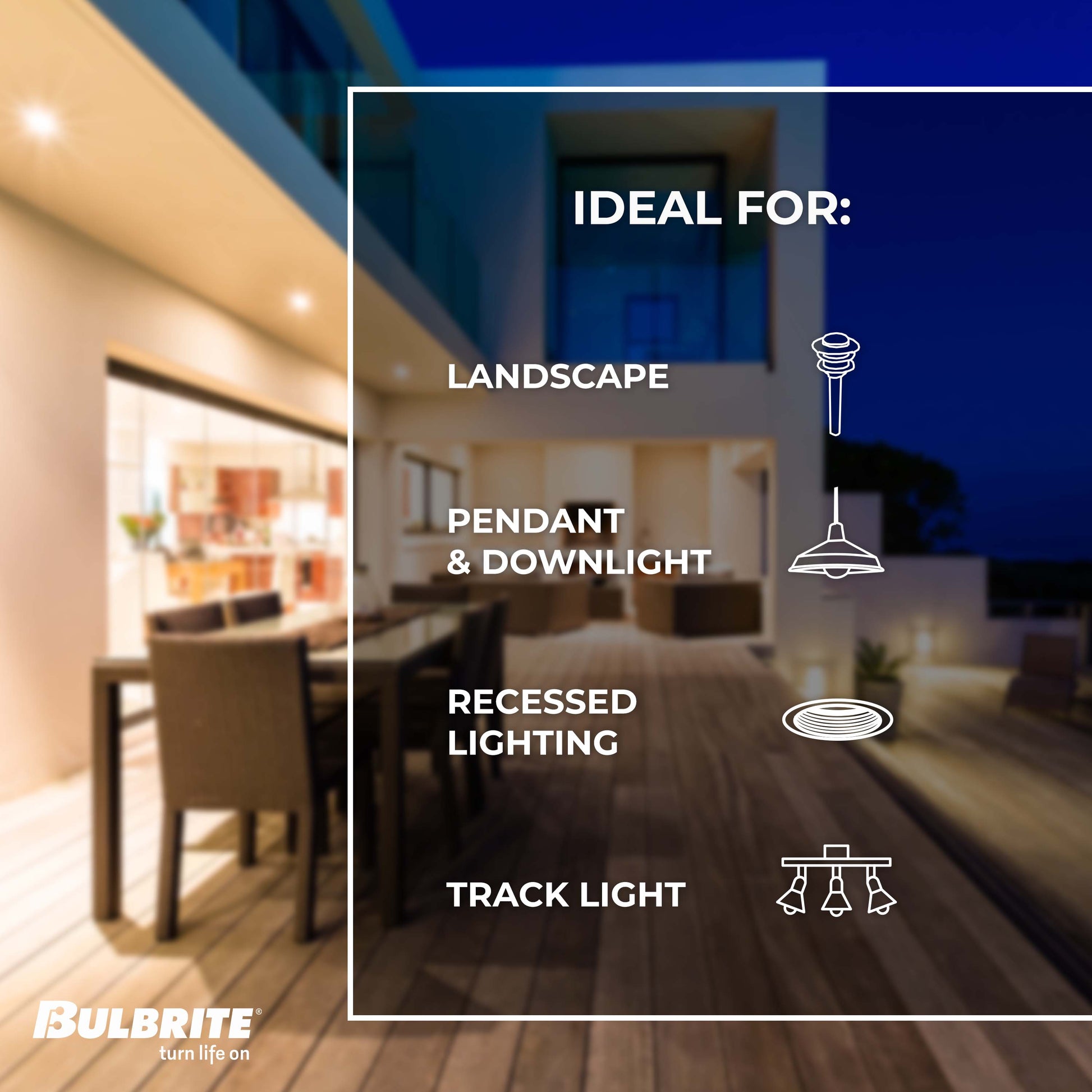 BULBRITE 6.5W LED PAR16 GU10 2700K FLOOD DIMMABLE 80CRI 120V-4PK - Cheap-Us