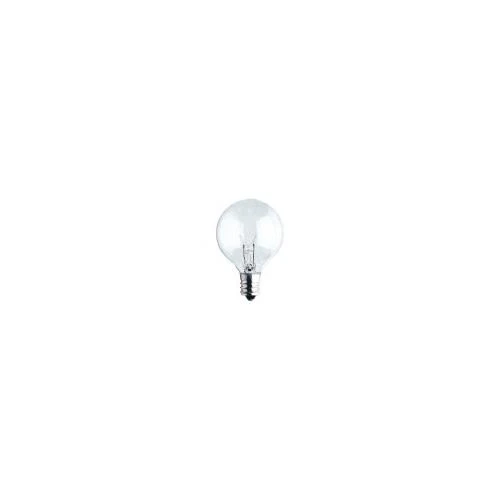 Bulbrite KR60G16CL-10PK 60 Watt Krypton Krystal Touch G16.5 Globe, Candelabra Base, Clear, 10-Pack - Cheap-Us