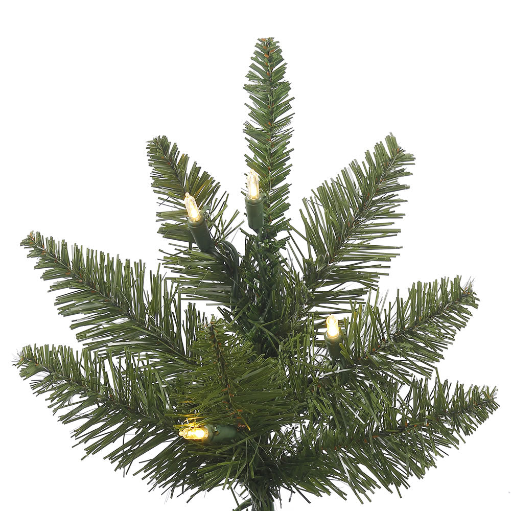 Vickerman 4.5' Durango Spruce Artificial Christmas Tree Warm White Dura-Lit® LED Lights - Cheap-Us