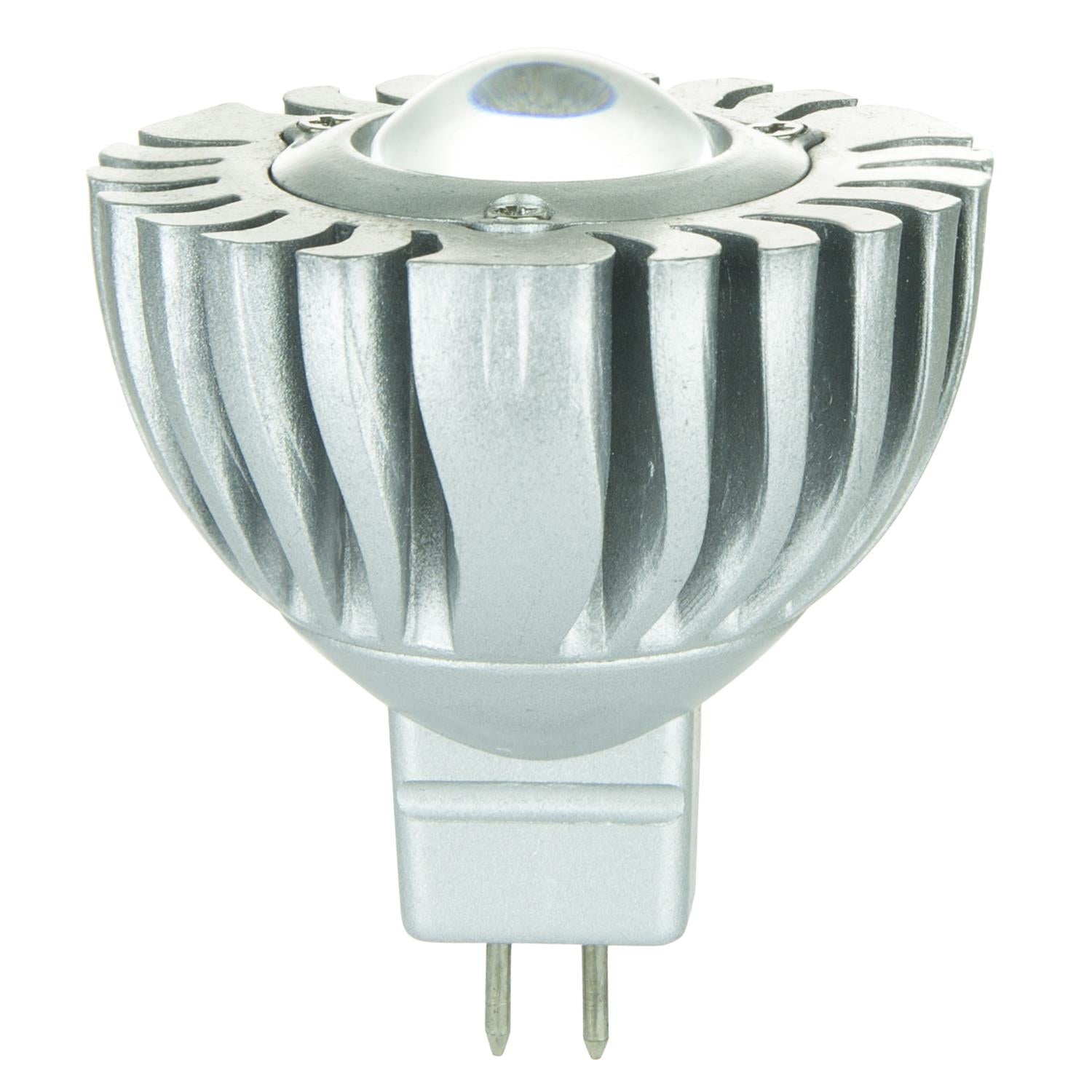 MR16 Mini Reflector, 120 Lumens, GU5.3 Base, White - Cheap-Us