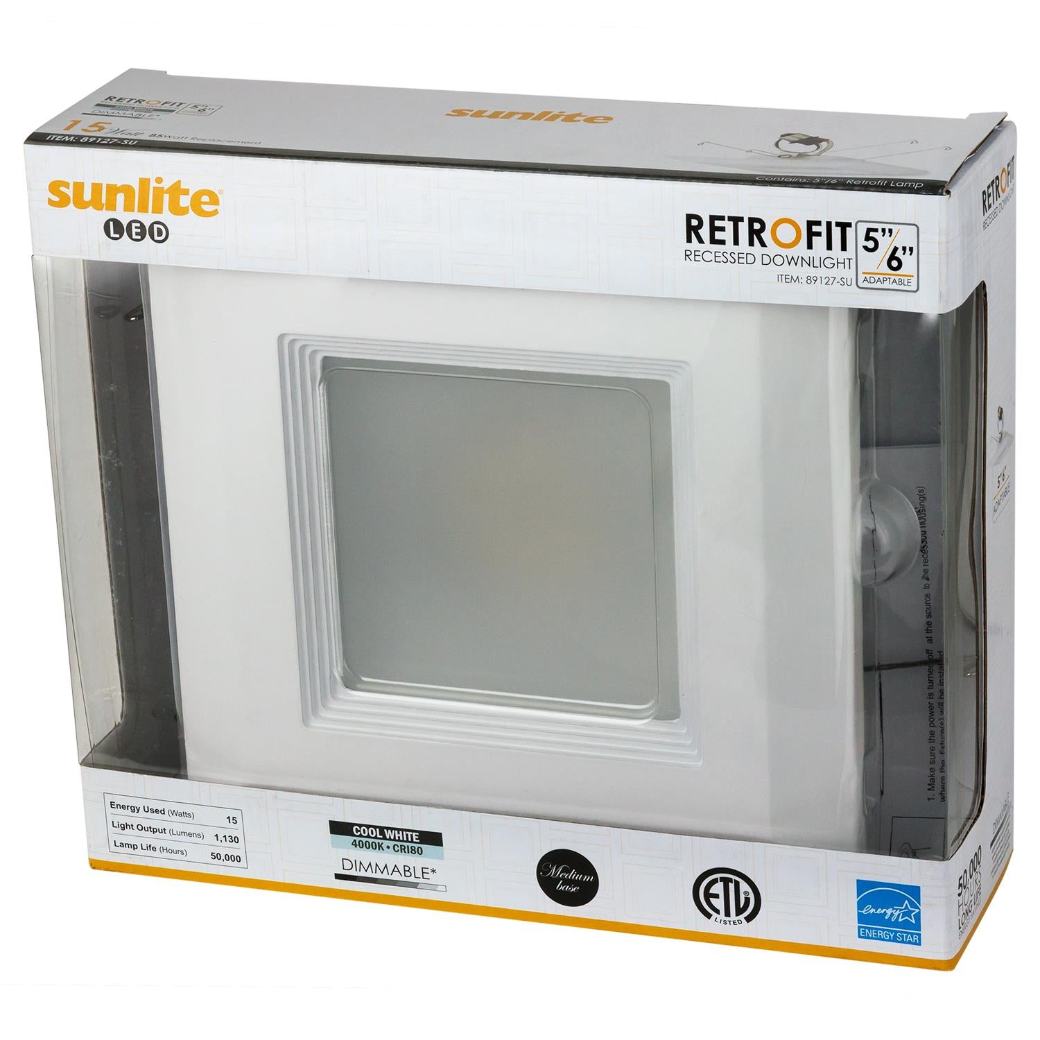 Sunlite LFX/RDL/5S/15W/DIM/30K 15 Watt LED Lamp Medium (E26) Base Warm White - Cheap-Us
