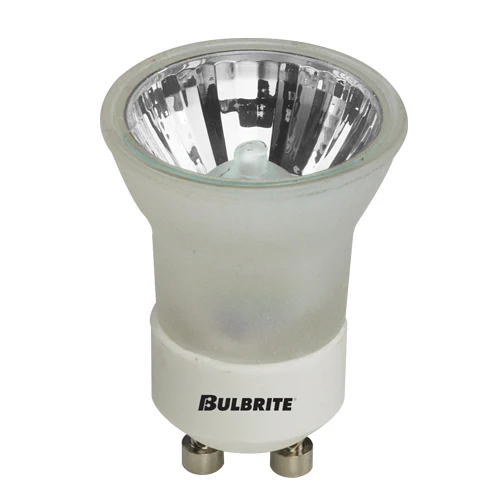 Bulbrite 20MR11/GU10F 20 Watt Dimmable Halogen Lensed MR11 Bulb, Twist and Lock GU10 Base, Frost - Cheap-Us