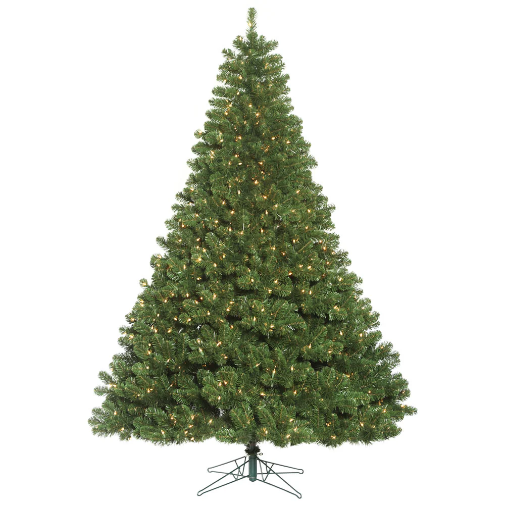 Vickerman 6.5' Oregon Fir Artificial Christmas Tree Clear Dura-lit Lights - Cheap-Us