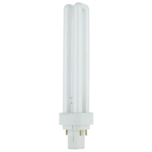 Sunlite PLD26/E/SP30K/10PK 3000K Warm White Fluorescent 26W PLD Double U-Shaped Twin Tube CFL Bulbs with 4-Pin G24q-3 Base (10 Pack) - Cheap-Us