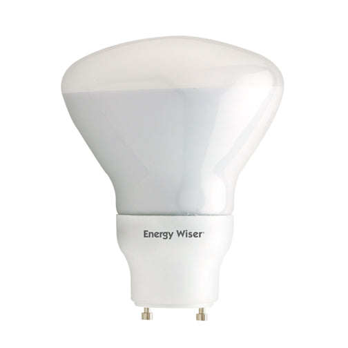Bulbrite CF15R30/GU24 15 Watt Covered Compact Fluorescent R30 Reflector, Twist and Lock GU24 Base, Warm White, 60 Watt Equivalent - Cheap-Us