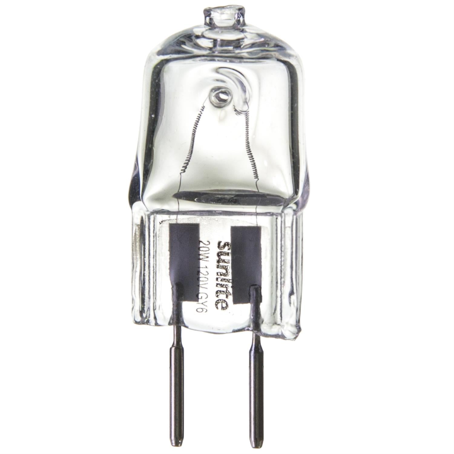 Sunlite Q20/CL/GY6.35/120V 20 Watt Bi-Pin Lamp GY6.35 Base - Cheap-Us