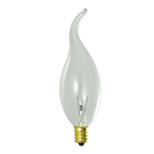 BULBRITE INCANDESCENT CA11 CANDELABRA SCREW (E12) 25W DIMMABLE LIGHT BULB 2700K/WARM WHITE 14PK (414025) - Cheap-Us
