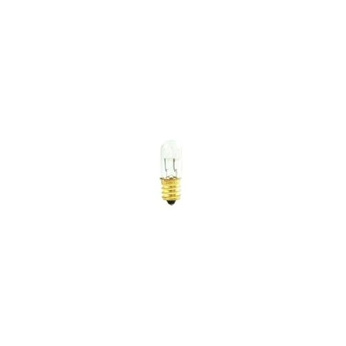 Bulbrite 15T4/130V 15 Watt Incandescent Appliance & Amusement T6 Tubular Bulb, Candelabra Base, Clear - Cheap-Us