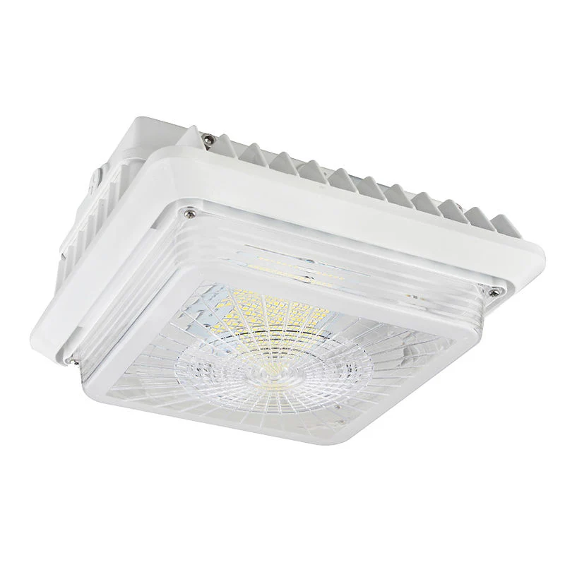 Westgate LED Parking Garage Light, 100W, 5000K, UL Listed, Outdoor Lighting, 100W, 13000 Lumens, 5000K, White Finish, 0~10V Dimmable - Cheap-Us