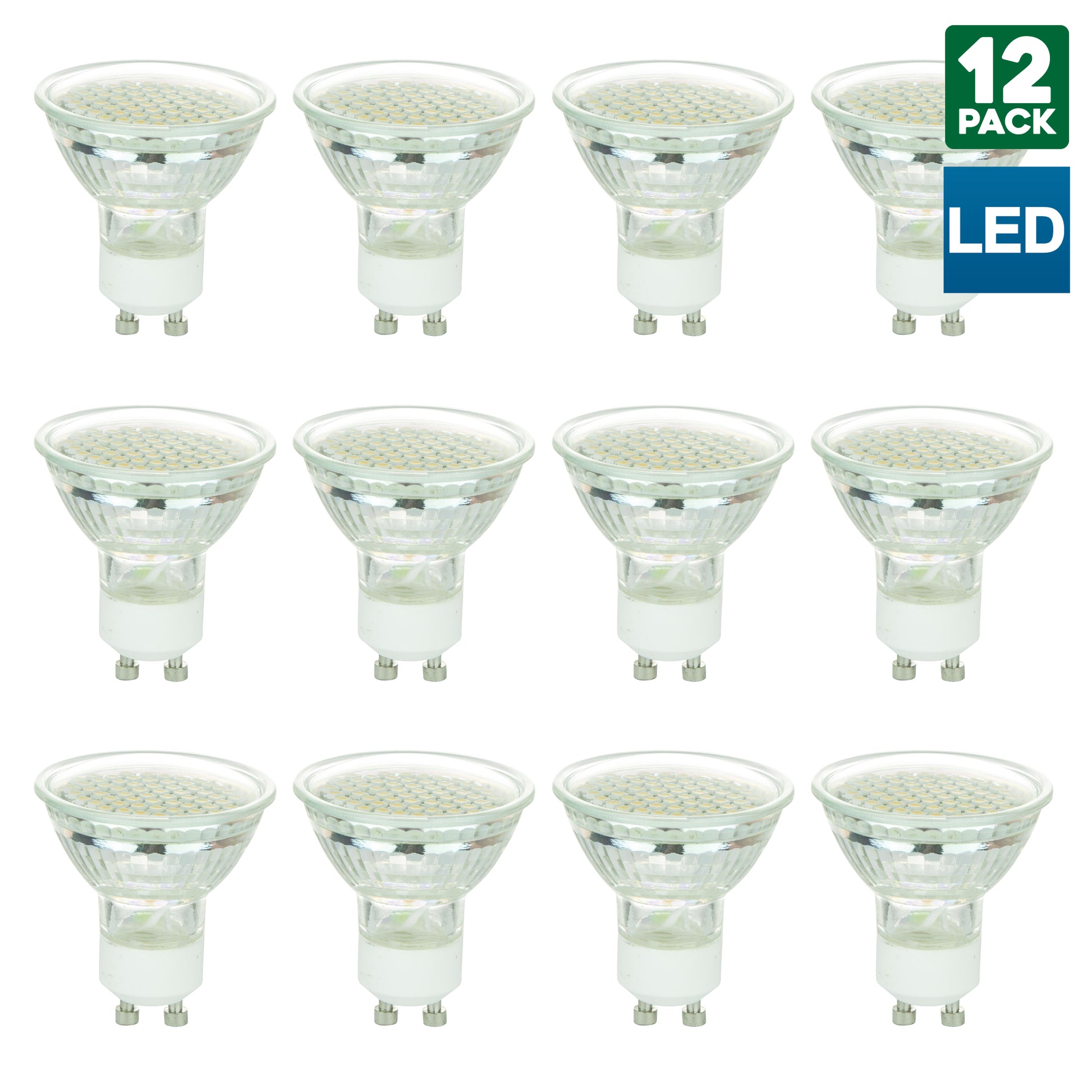 Sunlite MR16 Mini Reflector, 240 Lumens, GU10 Base Light Bulb, White - Cheap-Us