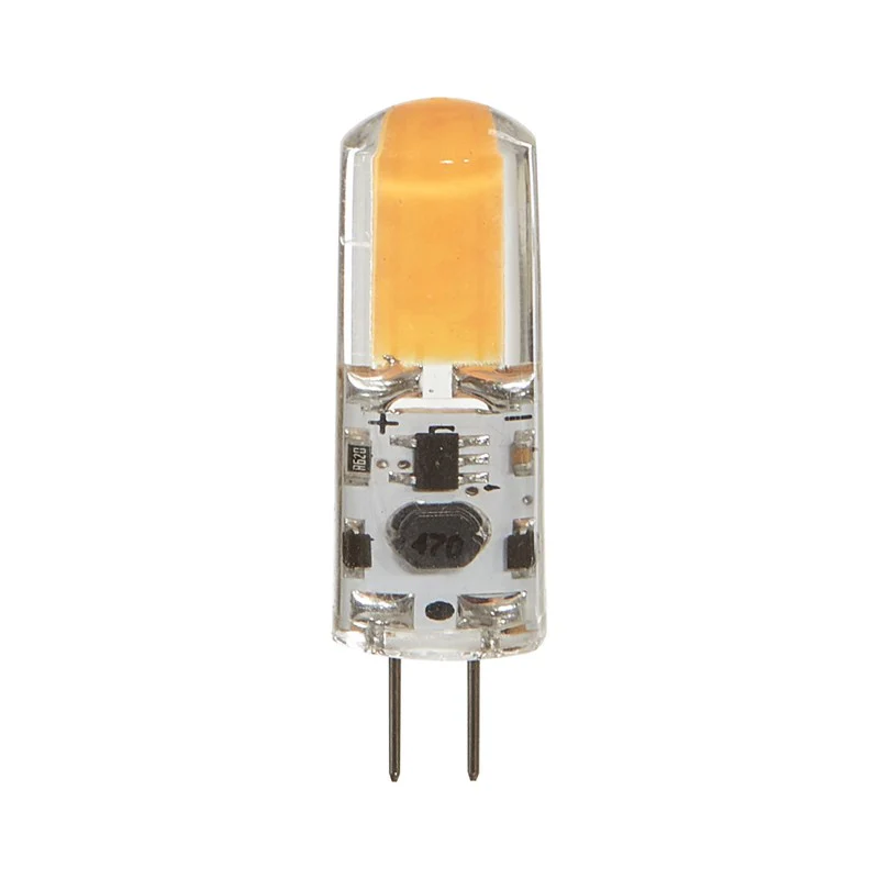 Luxrite G4 LED  Light Bulb, 1.5W, 200 Lumens, 12V, 2700K - Warm White, Clear Finish, 80 CRI, Pack of 6 (LR24630) - Cheap-Us