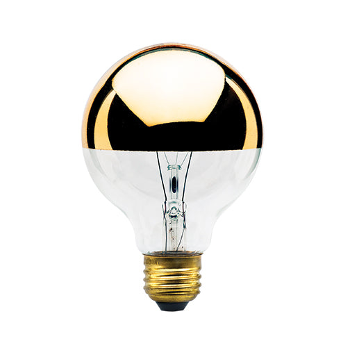 Bulbrite 40G25HG 40 Watt Dimmable Incandescent Half Gold G25 Bulb, Medium Base - Cheap-Us