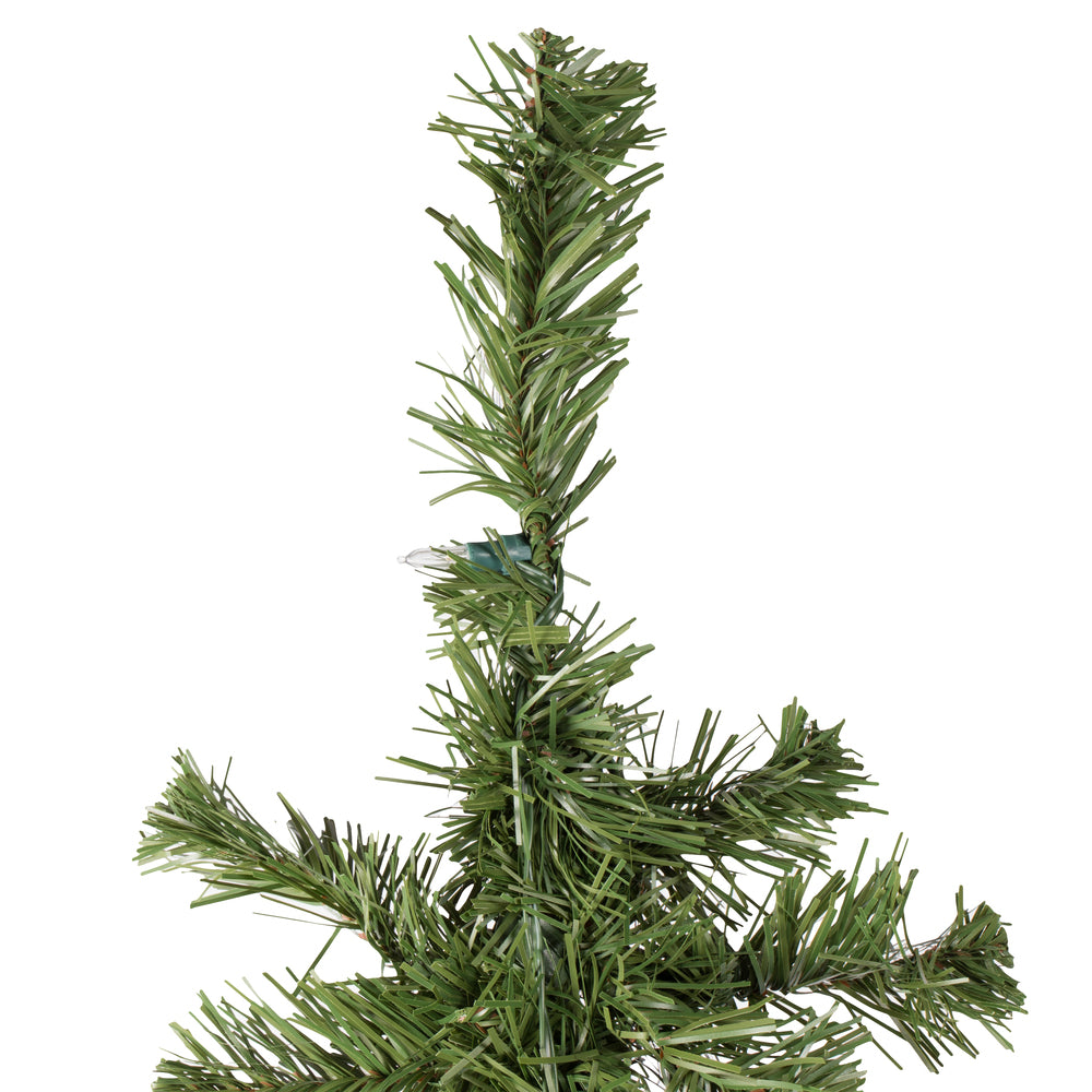 Vickerman 3' Solar Artificial Christmas Tree Warm White LED Solar powered Lights - Cheap-Us