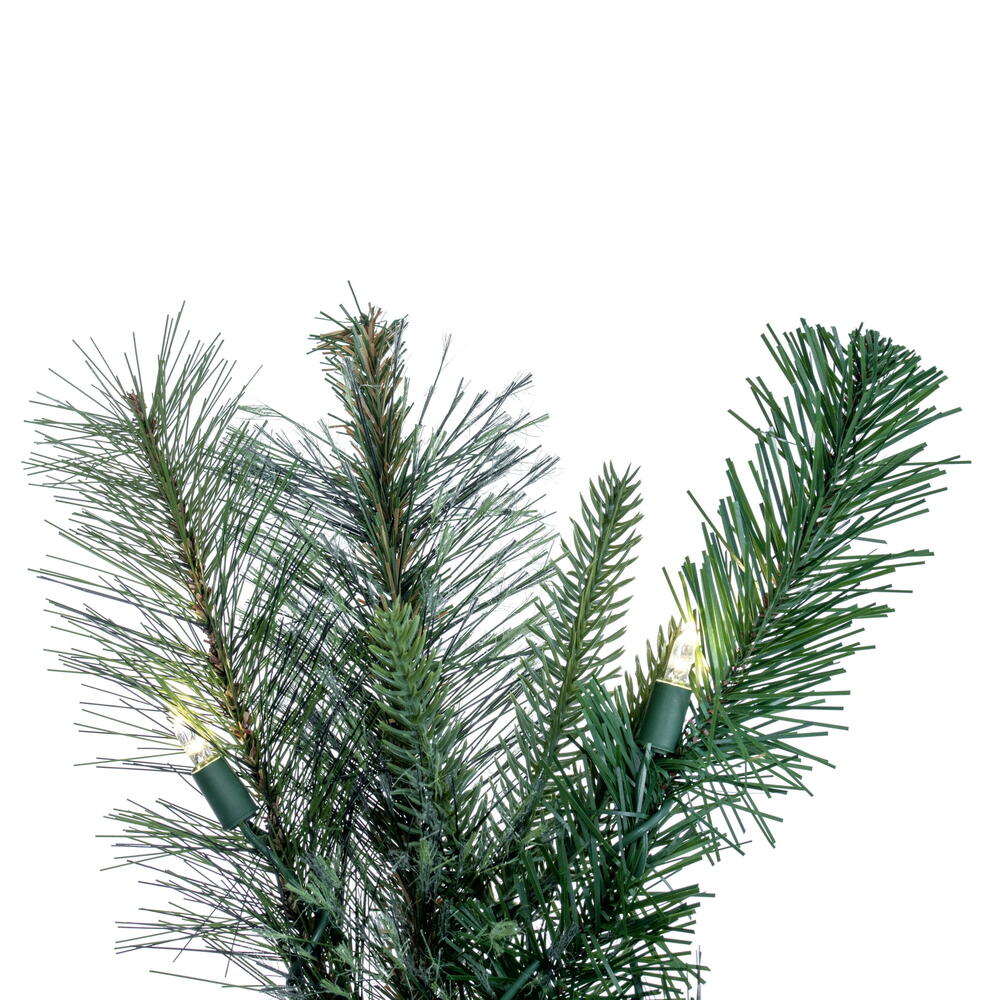 Vickerman 9' Cashmere Artificial Christmas Garland with Warm White Dura-lit LED Lights - Cheap-Us