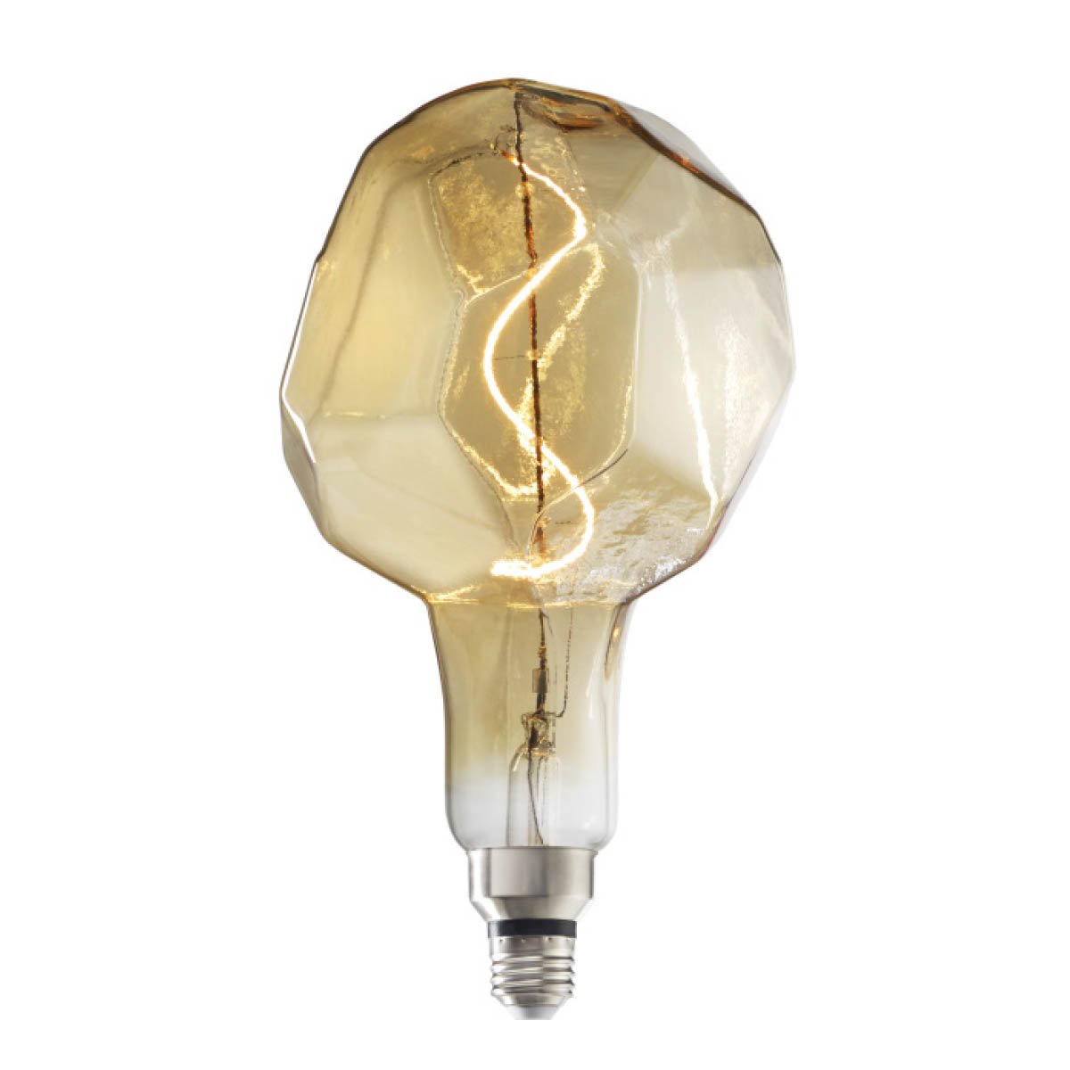 BULBRITE LED JEWEL MEDIUM SCREW (E26) 4W DIMMABLE ANTIQUE LIGHT BULB 2000K/AMBER LIGHT 60W EQUIVALENT 1PK (776318) - Cheap-Us