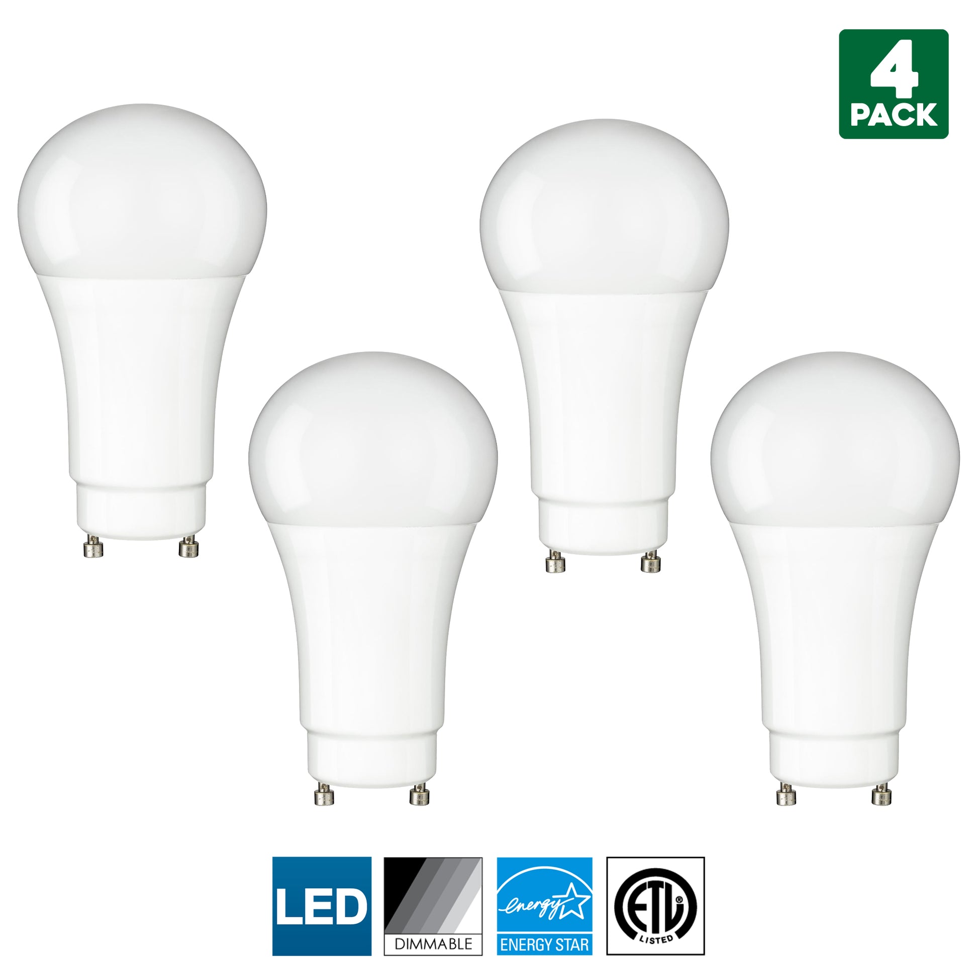 Sunlite GU24 Base LED Bulb, Dimmable, 10 Watt (60 W Equivalent), CFL Replacement, 5000K Super White, 800 Lumens, 15000 Hour Life Span - Cheap-Us
