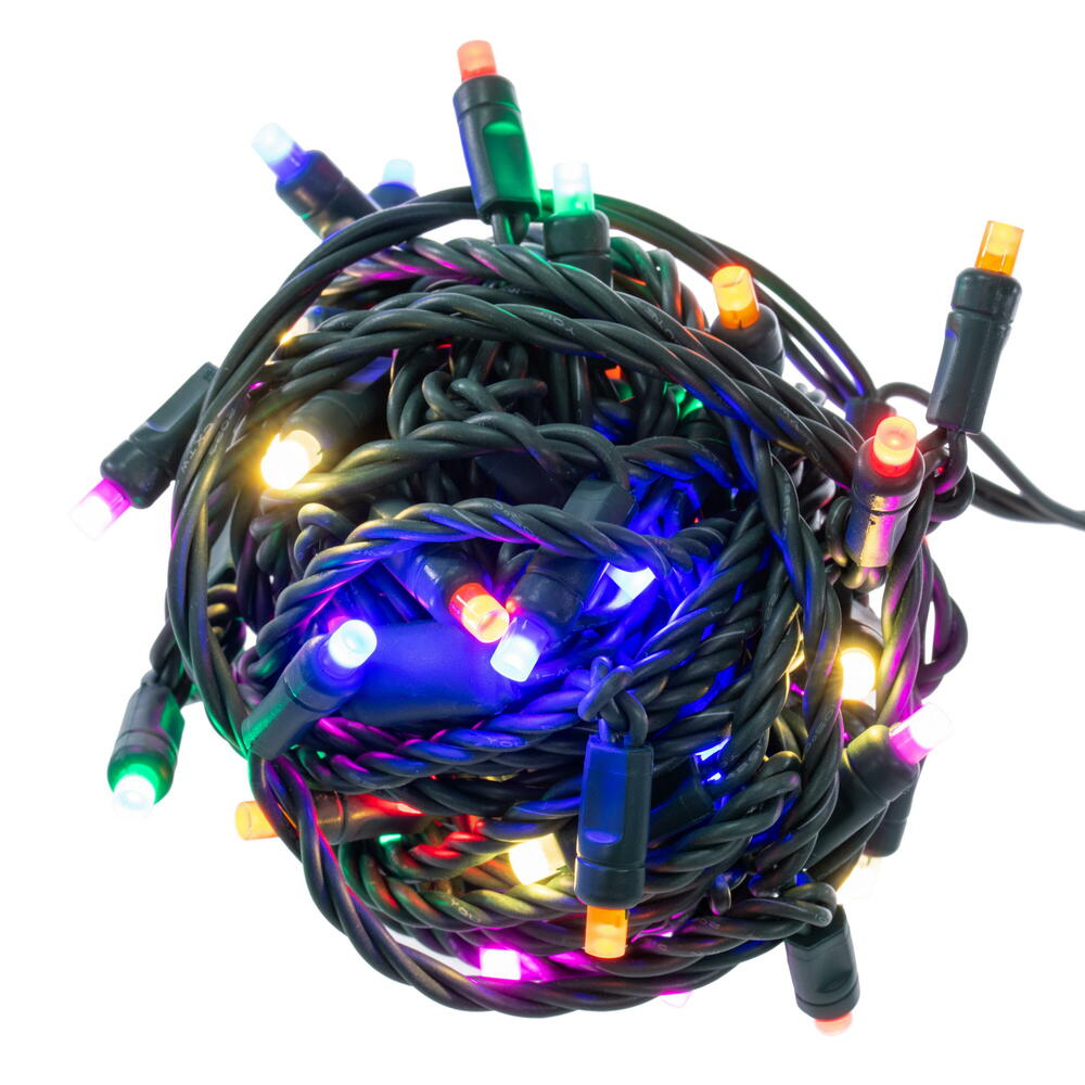 Vickerman 50 Multi-Colored Wide Angle Single Mold LED Light Set - Cheap-Us