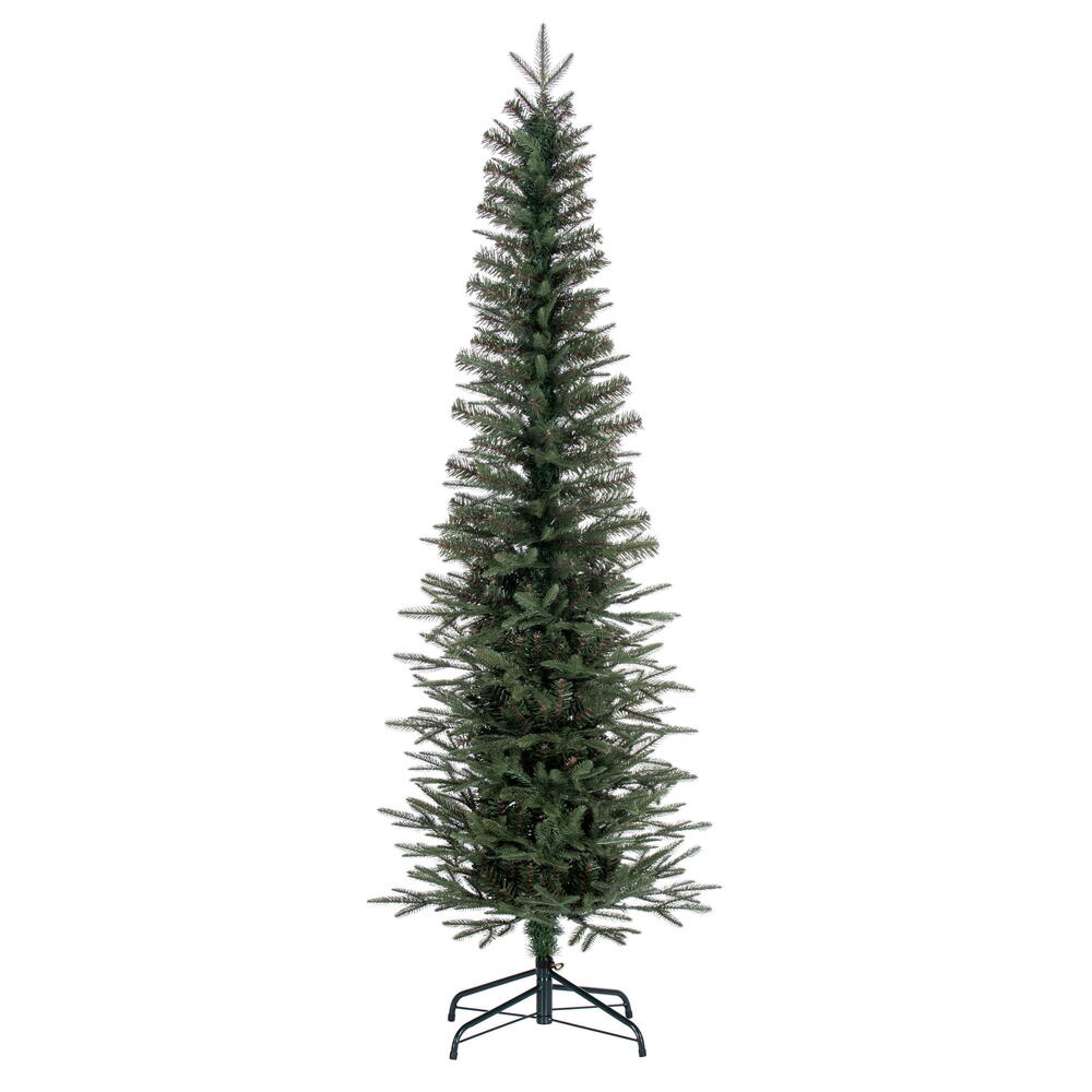 Vickerman 8.5' Bixley Pencil Fir Artificial Christmas Tree Unlit - Cheap-Us