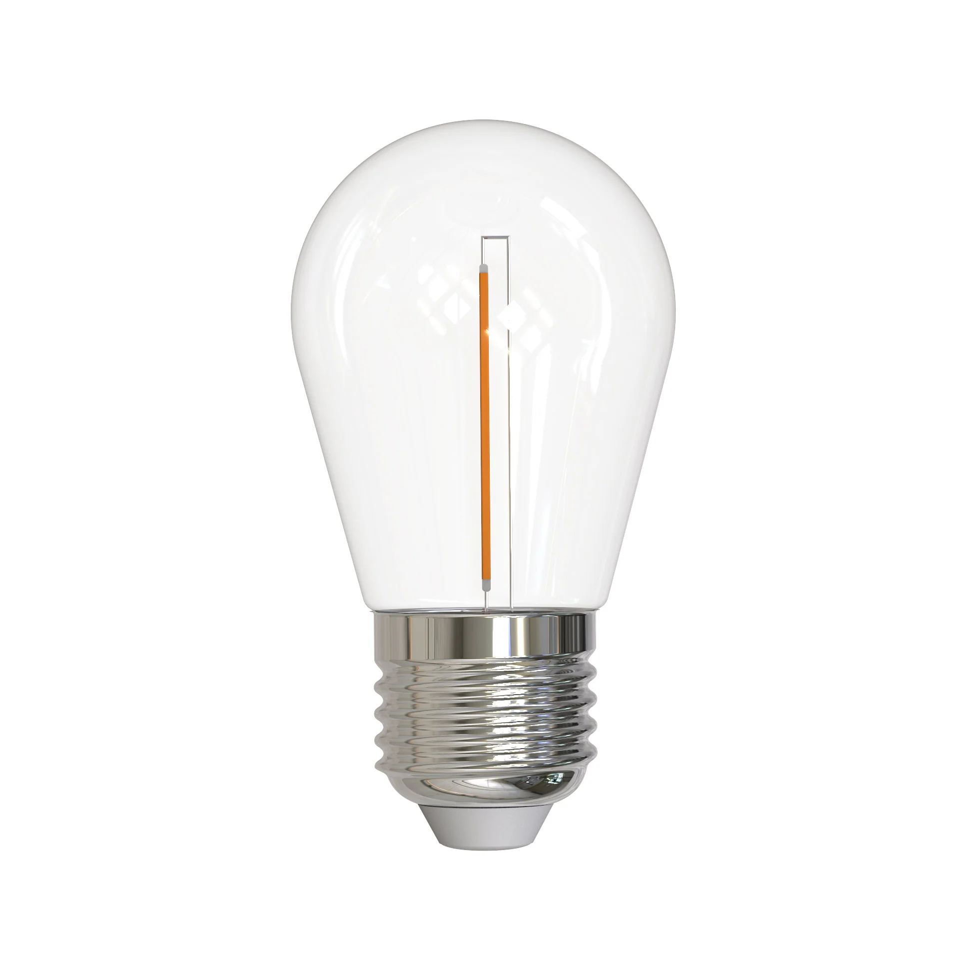 BULBRITE 1W LED LIGHT BULB S14 2700K FILAMENT E26 MEDIUM BASE CLEAR - Cheap-Us