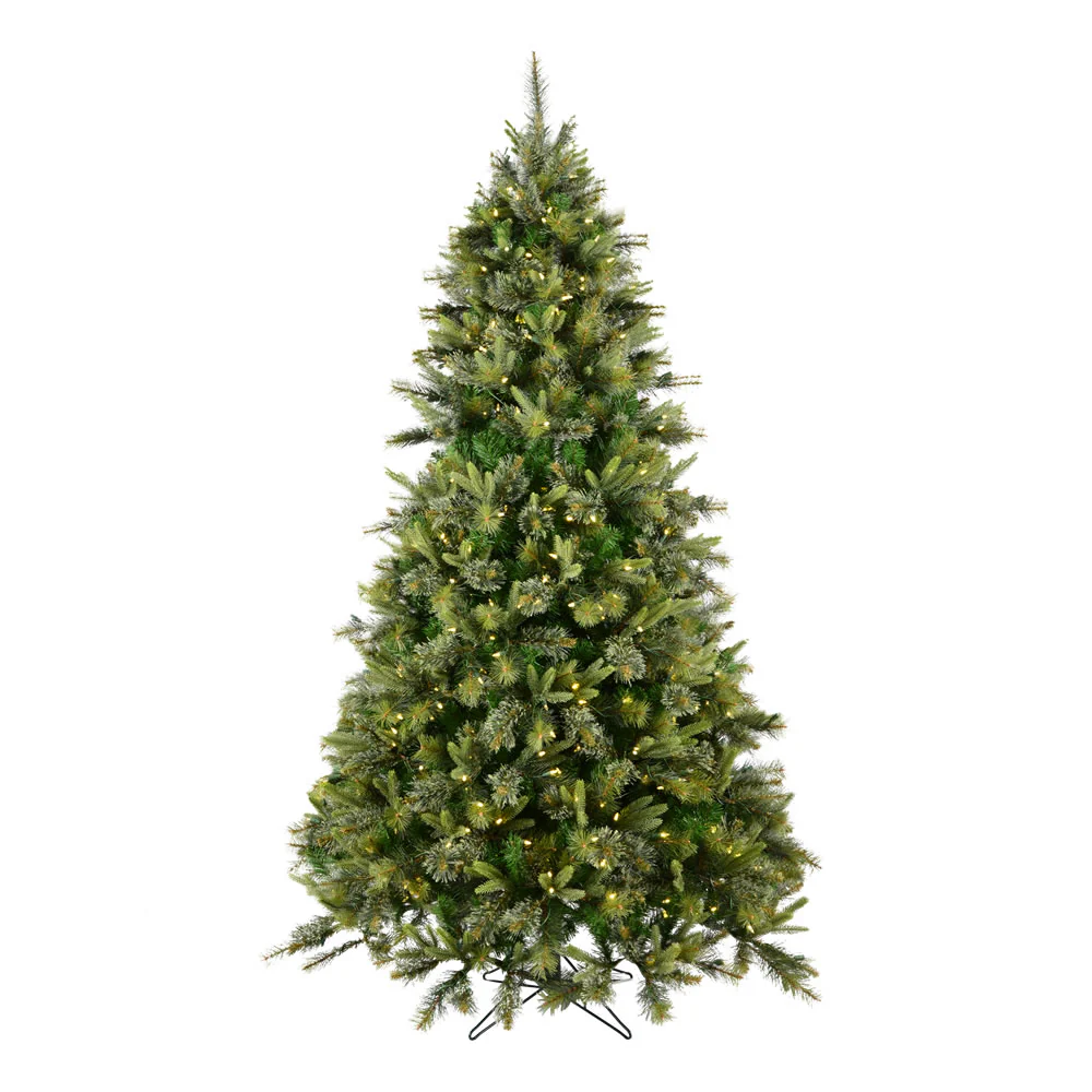 Vickerman 15' Cashmere Pine Artificial Christmas Tree Warm White Dura-Lit® LED Lights - Cheap-Us