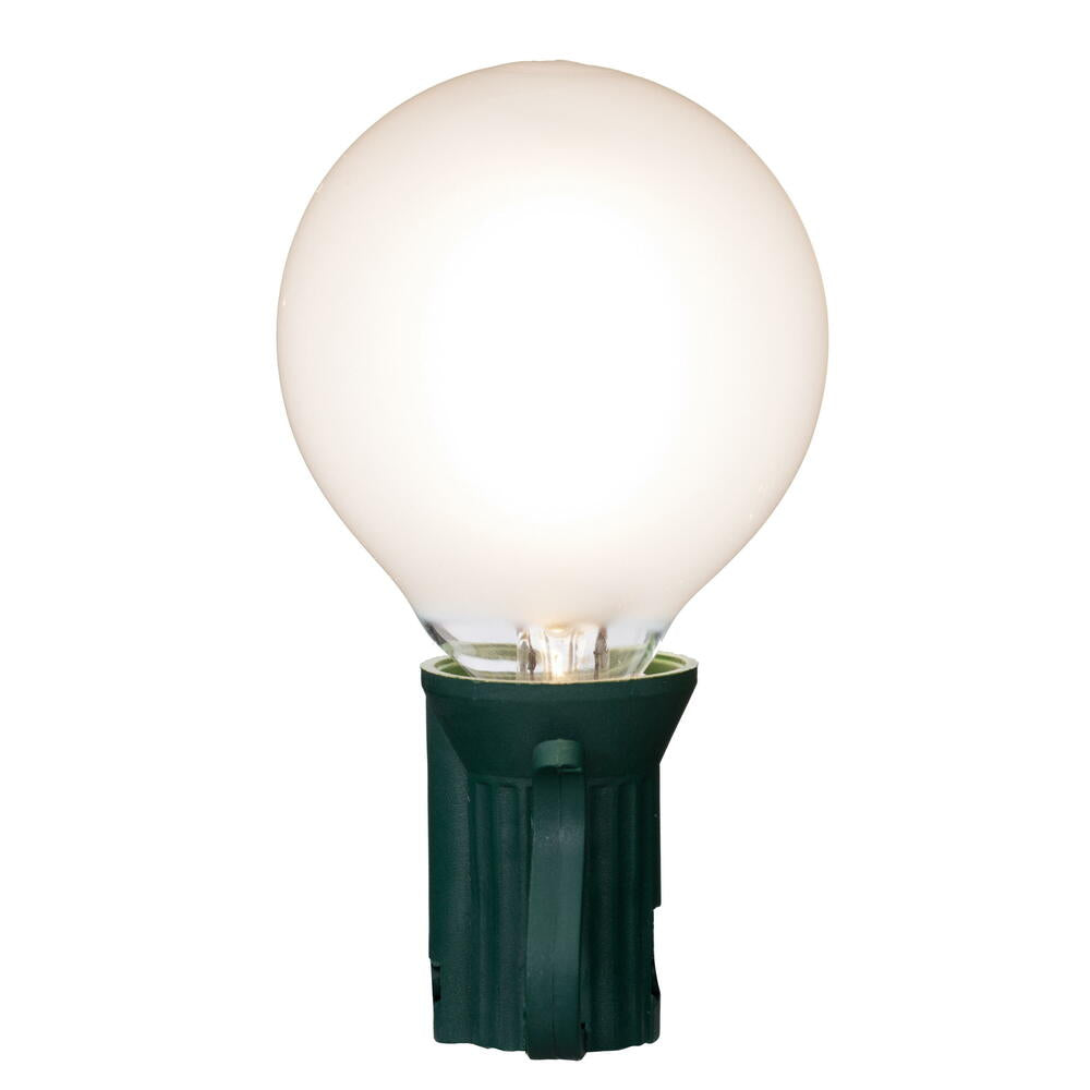Vickerman White LED G40-E12 Filament Glass Replacement Bulbs 10/Box - Cheap-Us