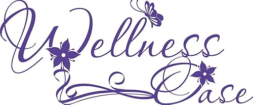 GRAZDesign Wandtattoo Bad Wellnessoase, Wandaufkleber Badezimmer Wand Aufkleber - 97x40cm / 070 schwarz - Cheap-Us