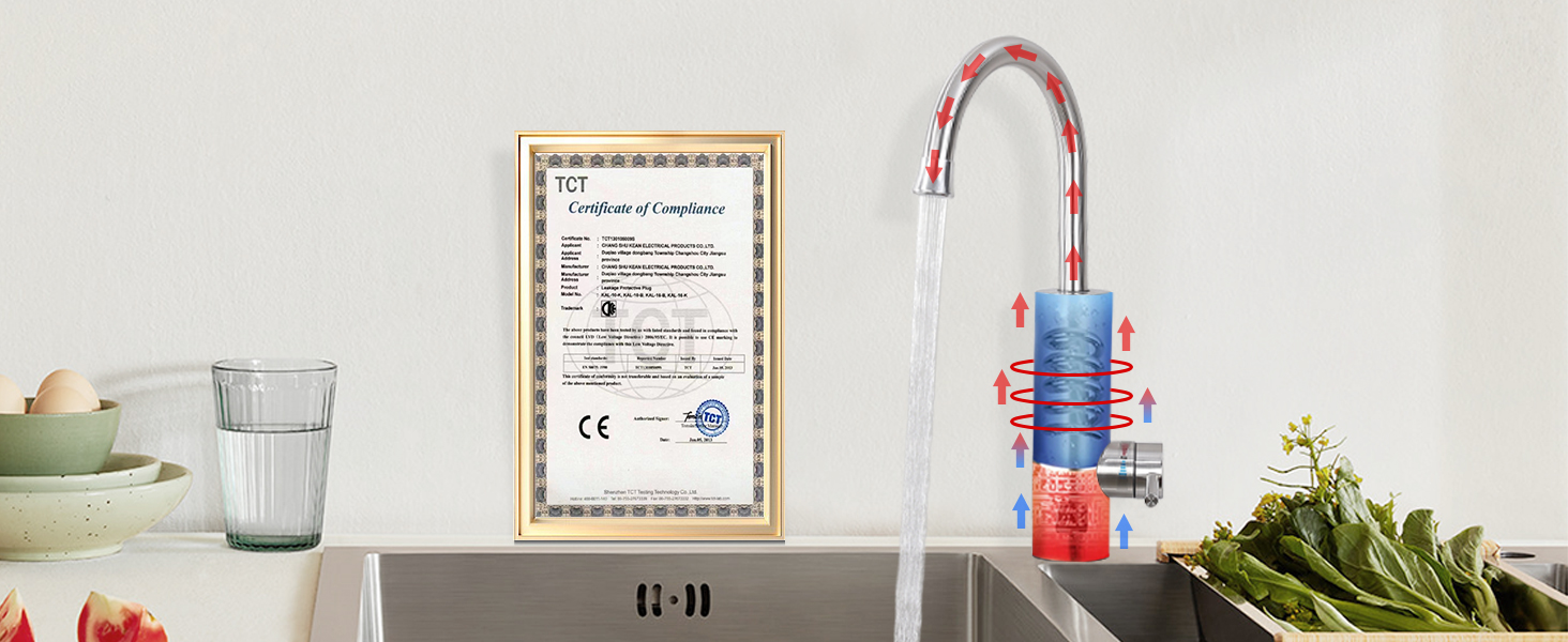 elektrischer wasserhahn