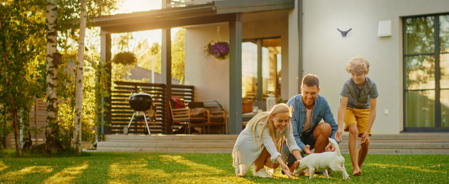 Bewegungsmelder Aussen IP65 Aufputz LED Wand Montage IR programmierbar Sensor 180 360 3-Draht