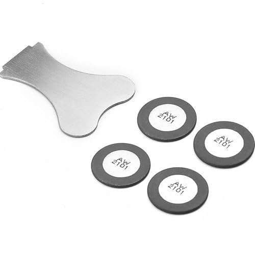 Heizgeräte-Zubehör, 4 pcs Glasscheiben-Wandlerscheiben für Dimplex Opti-Myst, elektrische Feuerheizung, 20 mm Heizungszubehör - Cheap-Us