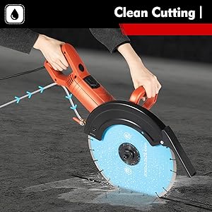 Staubfreies Schneiden