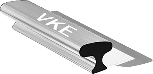 VKE (23PCs) Flächenspachtel Set im Koffer Profi mit Trockenbau, Spachtel Set Werkzeug mit Ergonomischem Griff, Teleskopstange zum Verputzen von Wänden und Decken 300/500/800 mm - Cheap-Us