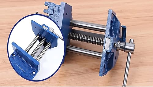 uyoyous Schraubstock für Holzarbeiten,10.5 Zoll 265 mm Vorderzange für Hobelbank Schraubstock mit Schnellspanner und Auflagebock,Tischlerzange - Cheap-Us
